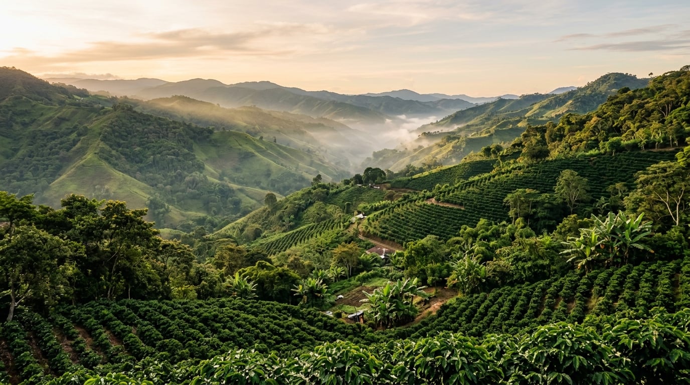 Paisaje cafetero colombiano
